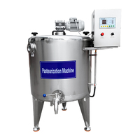Productivité élevée de laiterie de contrôle automatique de réservoir de pasteurisation de lait d'acier inoxydable de rendement élevé