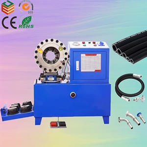 La machine à sertir hydraulique entièrement automatique d'une taille de 1/4 à 2 pouces est spécialement conçue pour les tuyaux 4SH - Product Image 1