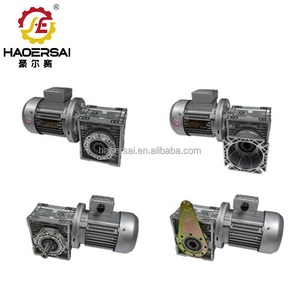 Chi phí thấp cao truyền linh hoạt cài đặt Worm hộp số AC động cơ cho dây chuyền sản xuất - Product Image 4