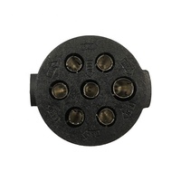 Prise en nylon de remorque de la goupille 24V d'Autone TP03A 7 avec le caoutchouc pour le camion résistant