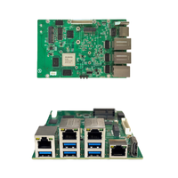 Rockchip RK3588 AGV Embedded Mainboard Octa Core 6TOPS NPU MINI PCIE M.2 PCIE RS232 RS485 CAN untuk Robot Industri