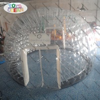 Nouvelle conception de tente de couverture gonflable pour spa d'hiver avec fonctions de massage aquatique et de douche, en PVC de 0,9 mm, garantie de 3 ans