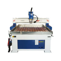 Machine de sculpture sur bois informatisée, routeur CNC 4x4 1212 pour sculpture 3D, bois rotatif, MDF, plastique, métal souple