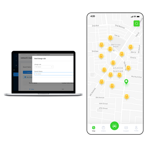 สถานีเช่าแบตเตอรี่สำรอง CHEYOLL 8 ช่อง <span class=keywords><strong>พ</strong></span>ร้อมหน้าจอ LCD และระบบเช่าแบบตั้งโต๊ะ |   สถานีชาร์จโทรศัพท์หลายเครื่อง 5000mAh - Product Image 5
