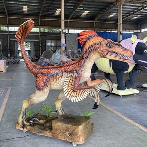 Fournisseur de Dinosaurios Exposition réaliste de dinosaures artificiels vivants Animatronics <span class=keywords><strong>Velociraptor</strong></span> grandeur nature dans le parc <span class=keywords><strong>Jurassic</strong></span> <span class=keywords><strong>World</strong></span> - Product Image 2