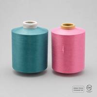 Filament DTY 100% Nylon Haute Résistance Élastique pour Vêtements de Yoga, Tricot Manuel, Anti-Bactérien, Teinture, Tissage et Couture