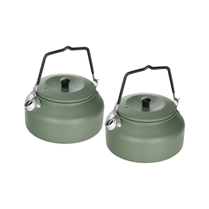 Лидер продаж, многофункциональный портативный небольшой чайник для путешествий, складной чайник для кемпинга, алюминиевый чайник - Product Image 1