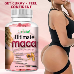 Gommes Biyode Ultimate Maca, Complemento a Base de Plantas para el Levantamiento de Glúteos y Caderas - Product Image 3