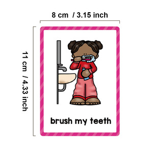 Tarjetas de Memoria con Frases Diarias en Inglés Personalizadas, Tarjetas Educativas para el Aprendizaje de <span class=keywords><strong>Inteligencia</strong></span> para Niños, Disponibles en Stock y Muestra Gratis - Product Image 2