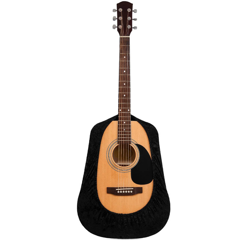 Housse Guitare Acoustique 40-41 Pouces - Étanche, Résistante Déchirure | Sac Dos Nylon 420D | Noir