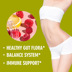 Gomitas de Fibra de Alta Calidad con Fibra de Raíz de Achicoria, Apoyo para el Equilibrio de la Flora Intestinal, Gomitas de Fibra para un Sistema Intestinal Saludable - Product Image 6