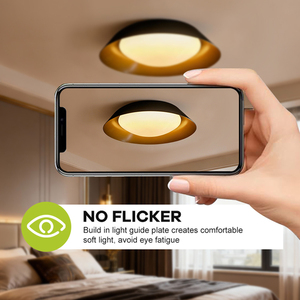 Lámpara de Techo LED de Acero para Dormitorio, Balcón o Pasillo, Diseño Moderno y Minimalista, Venta al por Mayor - Product Image 3