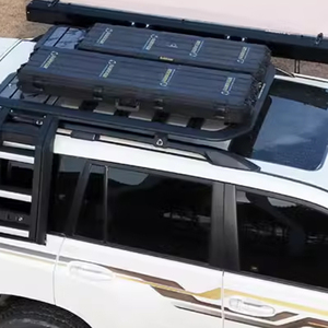 Adapté à Toyota Land Cruiser LC100 Land Cruiser Plate-forme d'expansion en alliage d'aluminium et de magnésium Cadre de <span class=keywords><strong>bagage</strong></span> Tente latérale - Product Image 1