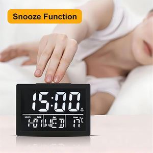 Super Large Modern <b>LED</b> Analog Wooden Wall <b>Clock</b> 2 Meters Power Cord Home Decor Alarm Living Room Quartz Single Face Needle - Product Image 4