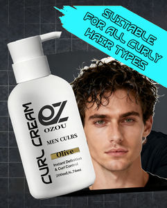 OZOU Hommes Usine Cheveux Bouclés Définissant les Boucles Styling Tenue Moyenne Ajouter du Volume Vague et Boucles Crème Hydratante Activateur de Boucles - Product Image 5