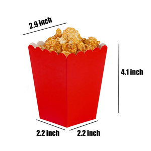 Take Away <b>Packaging</b> Popcorn <b>Boxes</b> Custom Printed Wholesale Biodegradable Highend <b>Small</b> <b>Boxes</b> - Product Image 2