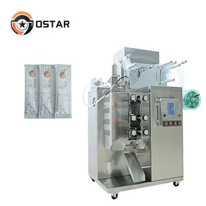 5-60g Automatic Multifunction 304 Stainless Steel Honey Fruits Sauce Shampoo Vertical Sauce Packing Machine