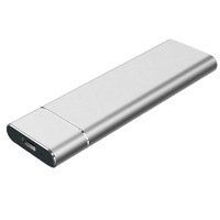 X323 -1 SSD Eksternal USB 3.0 Solid State Drive 1TB-32TB Port Ekspansi SATA Casing Logam untuk Desktop Baru 2TB