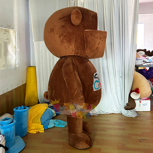 Moq 1 Pcs Nâu Khỉ Dành Cho Người Lớn Linh Vật Trang Phục Cho Kinh Doanh Tổ Chức Sự Kiện Lễ Hội Halloween Cosplay Kỳ Nghỉ Sử Dụng - Product Image 2