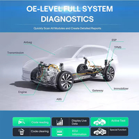 Nouveau scanner de diagnostic OBD2 CRP919 EV pour véhicules électriques et voitures à énergie nouvelle avec plus de 43 fonctions de service et prise en charge de 11 langues
