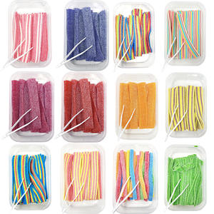 Custom Private Label Sour Belts <strong>Strips</strong> Fruit Flavor Licorice Gummy Chewy <strong>Candy</strong> Sweets - Product Image 1