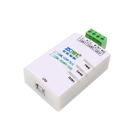 Adaptador USB a CAN FD Industrial de Doble Canal - Interfaz Aislada, Velocidad de Transmisión Automática, Compatible con Protocolos CANopen/J1939/OBD