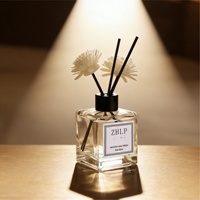 Diffuseur de parfum à bâtonnets floraux pour la maison, le salon, la chambre et la salle de bain – Assainisseur d'air