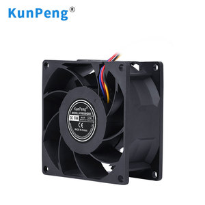 Kunpeng im lặng 80mm 80x80x38 <span class=keywords><strong>DC</strong></span> không chổi than quạt làm mát 12V 1.0A Quạt hướng trục - Product Image 3
