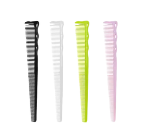 理发师专用平头推剪稀疏齿理发梳子沙龙发型师专业塑料美发批发 - Product Image 1