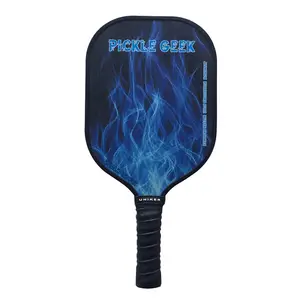 Paleta de fibra de carbono para Pickleball, paleta de Pickleball para exteriores de alta calidad, ligera aprobada por USAPA