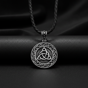 Collar con Colgante de Calavera de Cuervo en Acero Inoxidable 316L, Estilo Vikingo Nórdico, Acabado Vintage, Amuleto Gótico, Joyería Hipoalergénica Unisex - Product Image 1