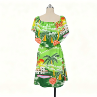 Robe longue d'été florale pour femme, style décontracté uni, taille unique, éco-responsable, avec jupe à taille naturelle