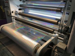 <span class=keywords><strong>Hologram</strong></span> Làm Phim Nhựa Mềm Dập Nổi Máy - Product Image 4