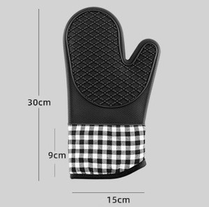 Insulated Oven Silicone Heat-proof Oven Mitts Microwave Oven Baking <b>Tools</b> Household Kitchen Bar Bakeware - Product Image 2