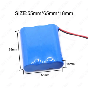Aangepaste Oplaadbare 1S 3P <span class=keywords><strong>3</strong></span>.7V 7800Mah Naar 10500Mah Li-Ion Batterij Pack Voor Zonnestelsel Cilindrische Lithium Ion Batterijen - Product Image 4