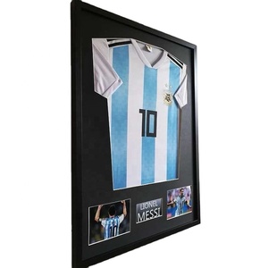 Chất Lượng Cao Tùy Chỉnh Lớn Màu Đen <span class=keywords><strong>Acrylic</strong></span> T Áo Sơ Mi Hiển Thị Hộp Bóng Khung Bán Buôn - Product Image 2