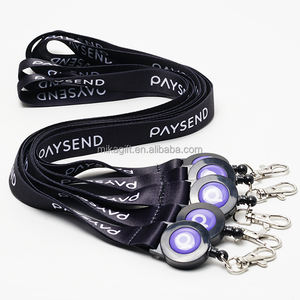 Logo personnalisé <span class=keywords><strong>Cordon</strong></span> élastique rond <span class=keywords><strong>Cordon</strong></span> <span class=keywords><strong>cordon</strong></span> lanière <span class=keywords><strong>porte</strong></span>-clés en tissu haute résistance <span class=keywords><strong>avec</strong></span> bobine de <span class=keywords><strong>badge</strong></span> - Product Image 4