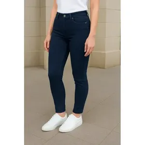 Pantaloni Skinny da Donna Adrenaline in Gabardine Elasticizzata, Vita Alta, Cinque Tasche, Eleganti e Traspiranti - Product Image 5