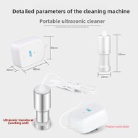 Machine de nettoyage à ultrasons pour usage domestique CE-9600 220V pour laver les légumes, les fruits, les biberons, les appareils dentaires, les bijoux, les montres, les prothèses dentaires