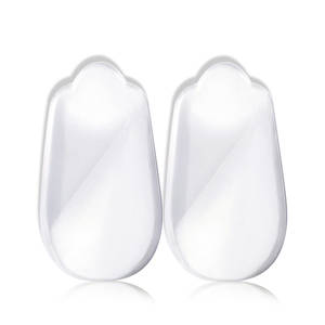 Semelles de talon en silicone pour la correction de supination et de pronation Inserts de chaussures adhésifs en gel pour le soutien de l'alignement des pieds - Product Image 5