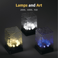 Lampes solaires d'extérieur étanches pour pelouse, décor de villa, lampes solaires à piquet en forme de brique de glace, lumière LED solaire carrée pour jardin