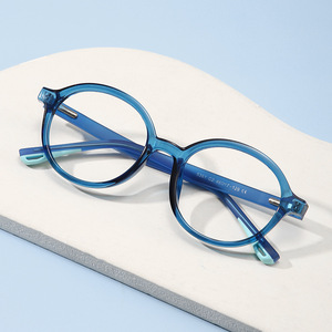 <span class=keywords><strong>แว่นตา</strong></span><span class=keywords><strong>กรอง</strong></span><span class=keywords><strong>แสง</strong></span>สีฟ้าใส่สบายสำหรับ<span class=keywords><strong>เด็ก</strong></span>แว่นตาสำหรับใส่สปริงบานพับโลหะทรงกลมขนาดเล็ก TR90<span class=keywords><strong>เด็ก</strong></span>ผู้หญิง - Product Image 3