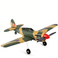 Avion de chasse RC Huvelon 4 canaux, électrique, télécommandé