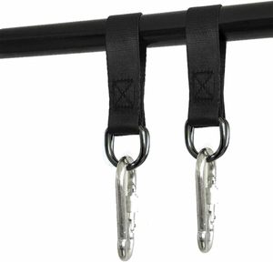 Kit de correas colgantes <span class=keywords><strong>para</strong></span> columpio con <span class=keywords><strong>dos</strong></span> mosquetones de aleación de zinc resistentes correas de árbol de hamaca <span class=keywords><strong>para</strong></span> columpios y hamacas - Product Image 4