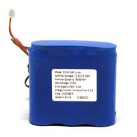 Paket Baterai Lithium-ion 11.1V 14.8V yang Dapat Disesuaikan dan Dapat Diisi Ulang untuk Lampu Jalan Tenaga Surya dengan Layar LCD, Tersedia OEM/ODM