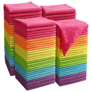Chiffon en microfibre épaissi écologique très absorbant pour le nettoyage de la cuisine et des voitures, serviette de récurage, torchon de vaisselle, longueur 30 cm - Product Image 1