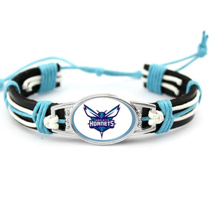 NBAA pour la <span class=keywords><strong>National</strong></span> <span class=keywords><strong>Basketball</strong></span> <span class=keywords><strong>Association</strong></span> Bracelet en cuir hologramme vintage avec motif diamant et papillon Cadeau unisexe - Product Image 4