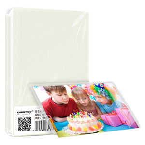 2026 Farbvariante Fabrikpreis Doppelseitiges Hochglanz-Inkjet-Fotopapier A4 300g/m² Fotopapier für Tintenstrahldrucker für Familien - Product Image 1