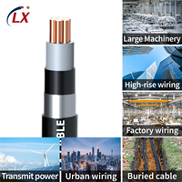 Cable Eléctrico de Cobre de 16 mm 275kv para Exteriores, 4x16 4x70 Vv, Cable de Alimentación de Bajo Voltaje, Mejor Oferta