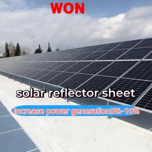 Toile de paillage blanche WON, tissu solaire anti-herbe, tissu réfléchissant pour l'ombrage, tissu anti-mauvaises herbes, couverture de <span class=keywords><strong>sol</strong></span> - Product Image 3